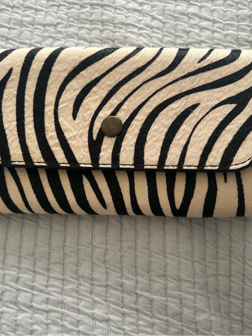 Banana Republic Zebra Haircalf Leather Belt Bag - Picture 7 of 10